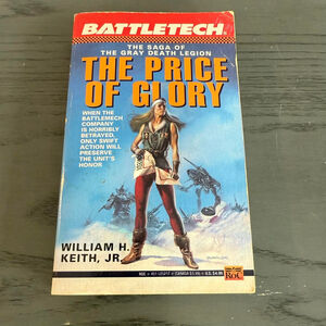 Battletech The Price of Glory Book One Size Blue Red